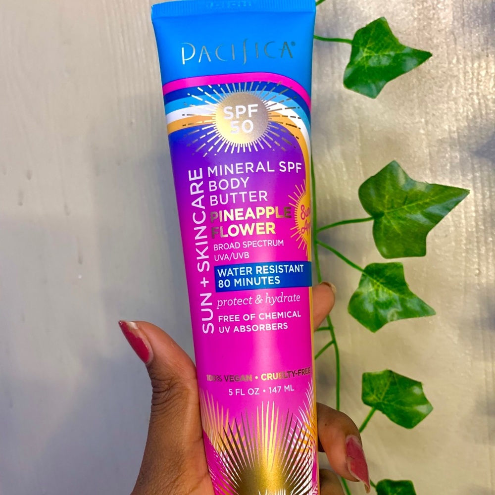 Sunscreen + skincare